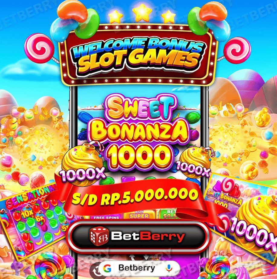 Ilustrasi bonus yang tersedia setelah Daftar Betberry